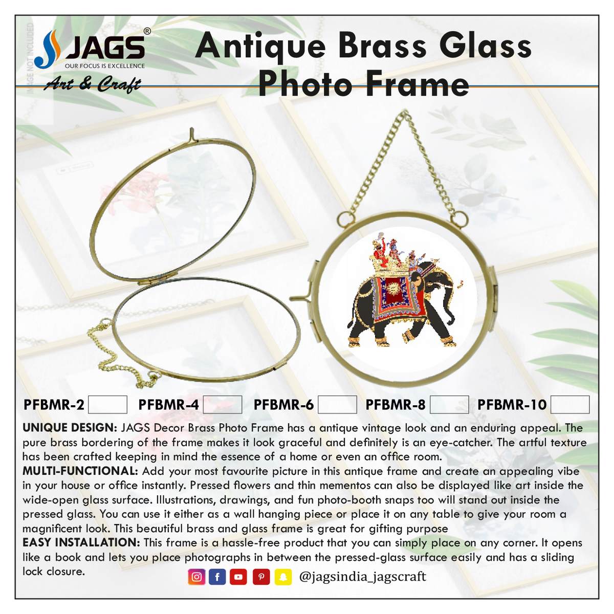 Gift To Love | Photo Frame | Size : 6 Inch | Code : PFBMR-6
