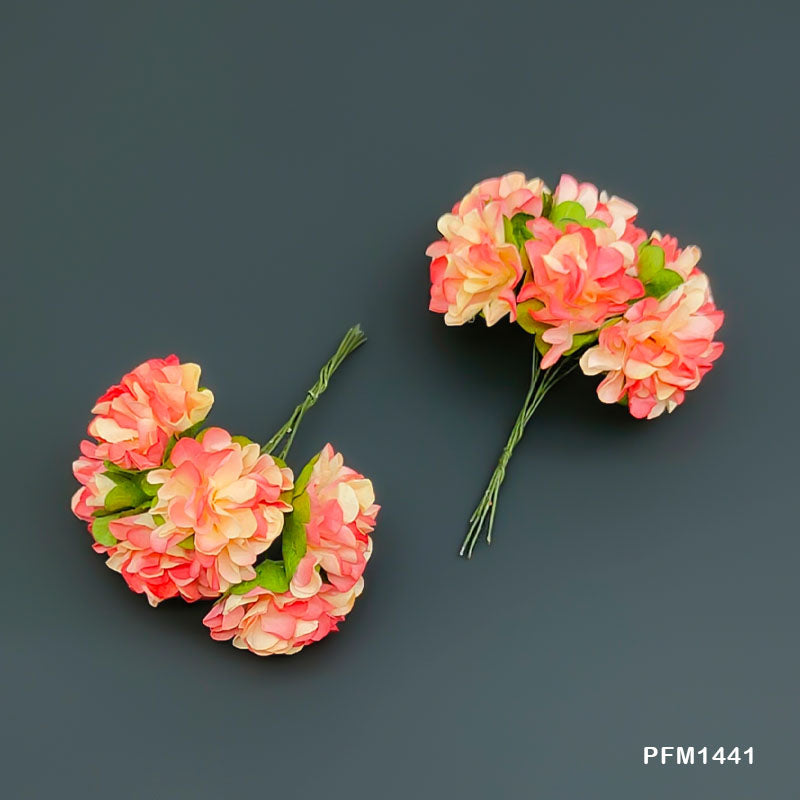 Gift To Love | Paper Flower Mogra | Pcs : 144 Pcs | Code : PFM1441