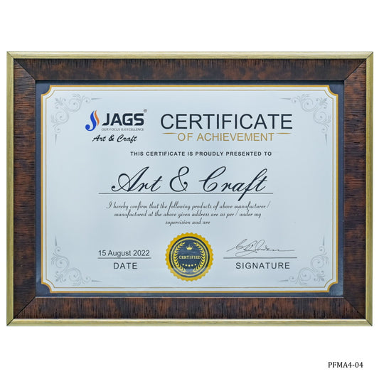 Gift To Love | Photo Frame Moulding | Color : Dark Brown Colour | Size : A4 | Code : PFMA4-04