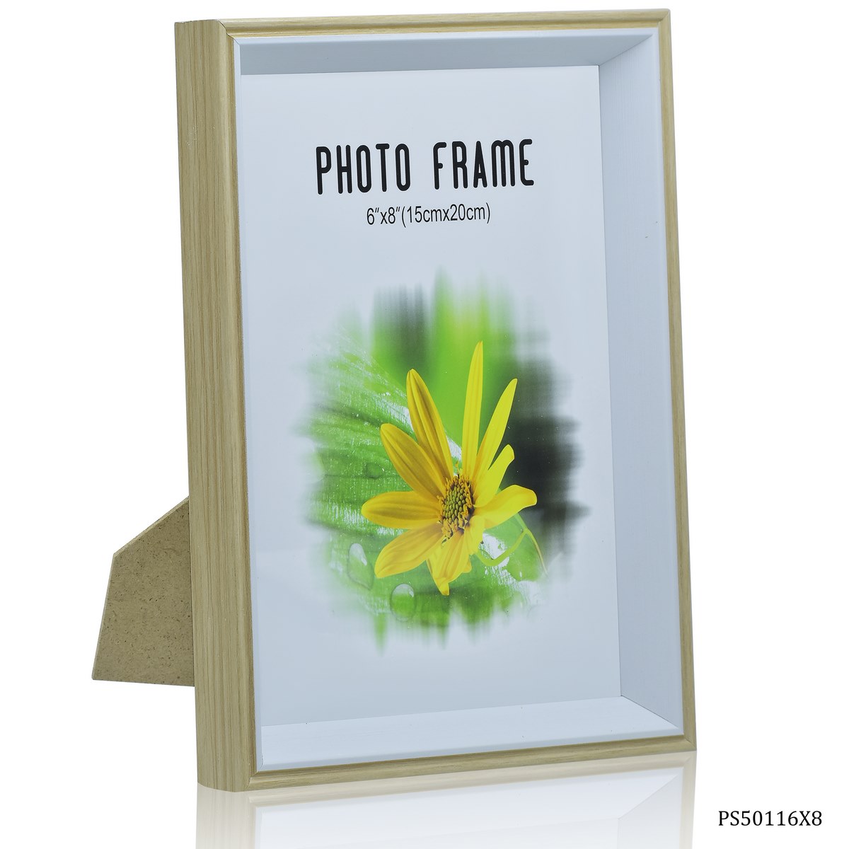 Gift To Love | Photo Frame Wooden Finish | Size : 6 X 8 | Code : PS50116X8