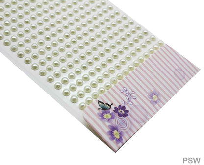 Gift To Love | Pearl Sticker | Color : White | Code : PSW