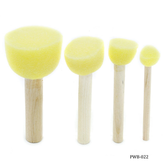 Gift To Love | Sponge Brush Set | Pcs : 4 Pcs | Code : PWB-022