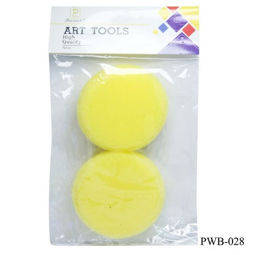 Gift To Love | Sponge Brush Set 2pcs Round | Code : PWB-028