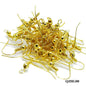 Gift To Love | Jewellery Ear Wire | Color : Golden | Pcs : 15 Gm | Code : QJHG00