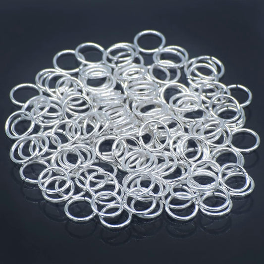 Gift To Love | Jewellery Jump Ring Silver | Size : 0.9 X 8 Mm Medium | Code : QJRSS02