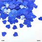 Gift To Love | Heart Glitter Sequins | Color : Multi | Size : 7 Mm | Pcs : 10 Gm | Code : QS03C