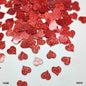 Gift To Love | Heart Glitter Sequence | Size : 7 Mm | Pcs : 10 Gm | Code : QS03I