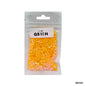 Gift To Love | Star Flower Sequins | Color : Yellow | Size : 7 Mm | Pcs : 10 Gm | Code : QS10H