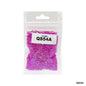 Gift To Love | Heart H Sequins | Color : Dark Pink | Size : 4 Mm | Pcs : 10 Gm | Code : QS54A