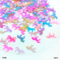 Gift To Love | Unicorn Sequins | Color : Multi | Size : 10-20 Mm | Pcs : 10 Gm | Code : QS72