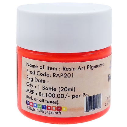 Gift To Love | Resin Art Pigments | Color : Rust Orange | Size : 20 Ml | Code : RAP201