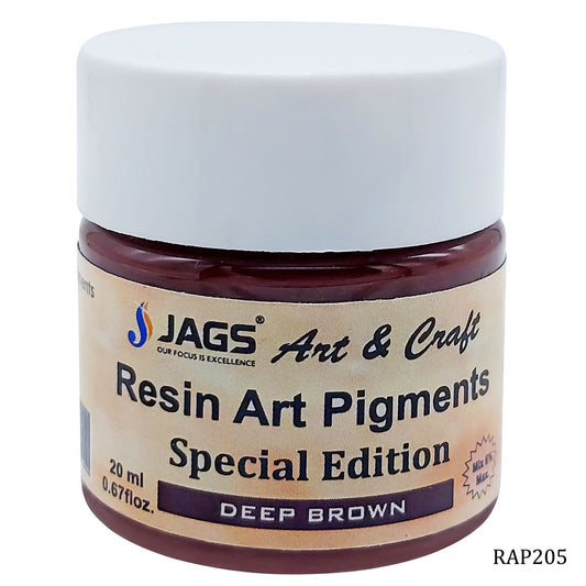 Gift To Love | Resin Art Pigments | Color : Deep Brown | Size : 20 Ml | Code : RAP205