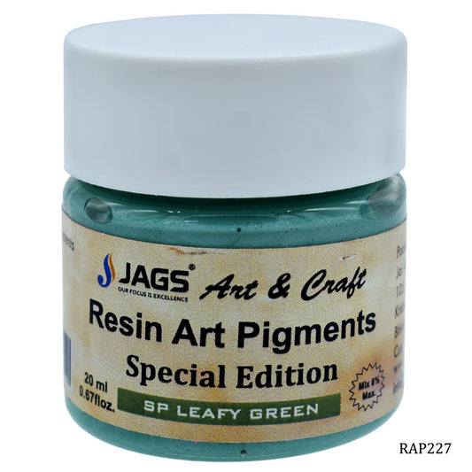 Gift To Love | Resin Art Pigments | Color : Leafy Green | Size : 20 Ml | Code : RAP227