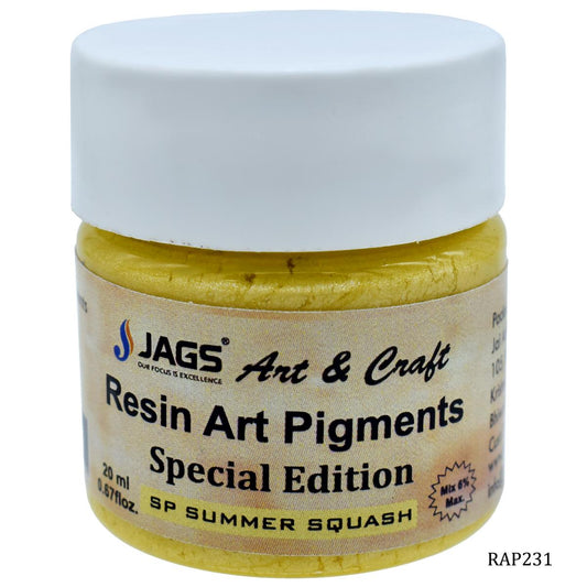 Gift To Love | Resin Art Pigments | Color : Summer Squash | Size : 20 Ml | Code : RAP231