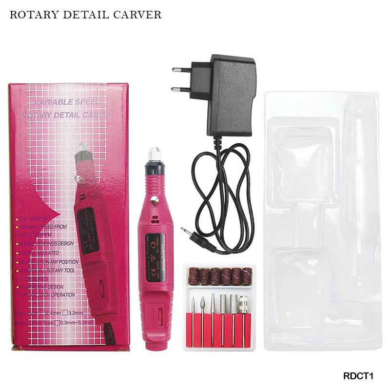 Gift To Love | Rotary Detail Carver Tool | Color : Pink | Code : RDCT1