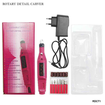 Gift To Love | Rotary Detail Carver Tool | Color : Pink | Code : RDCT1