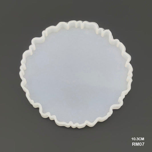 Gift To Love | Silicon Mold Round Zigzag | Size : 4 Inch | Code : RM07