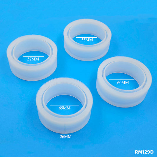 Gift To Love | Silicon Mold Bangle Set | Size : 4 Inch | Code : RM129D