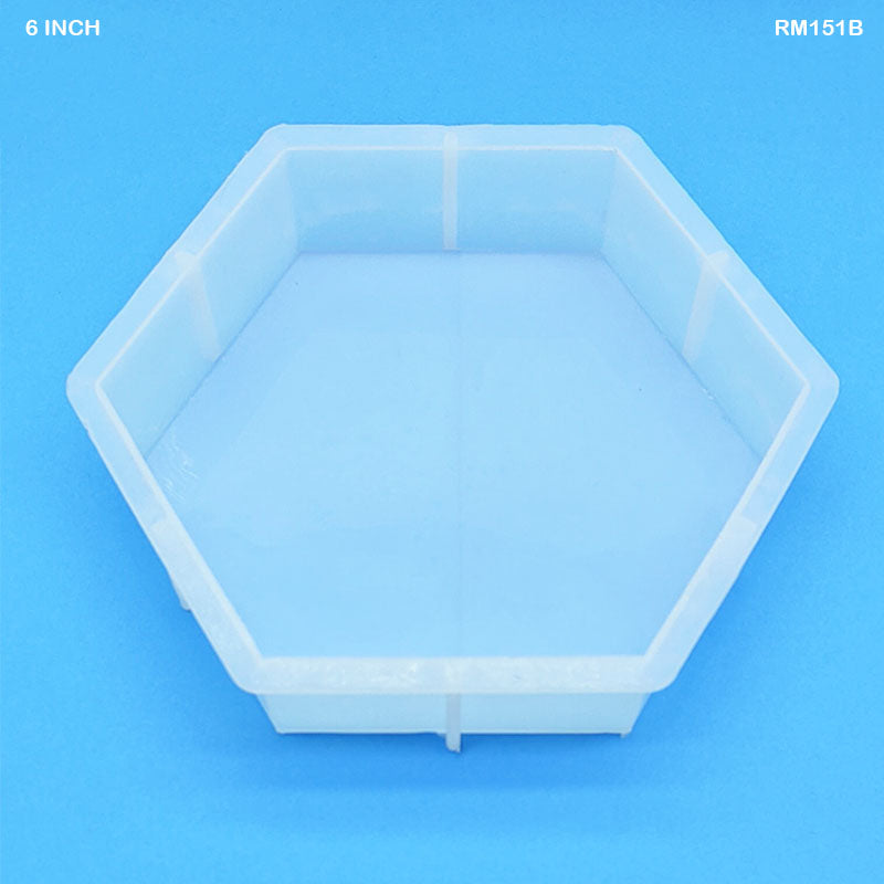 Gift To Love | Silicone Mold Hexagone | Size : 6 Inch X 50 Mm | Code : RM151B
