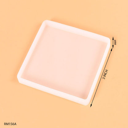 RM156A SILICONE MOLD SQUARE 3 INCH - GIFT TO LOVE