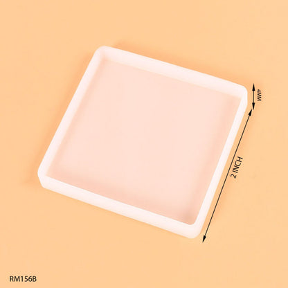 Gift To Love | Silicone Mold Square | Size : 2 Inch | Code : RM156B