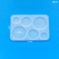 Gift To Love | Silicone Mold Round | Pcs : 6 Cavity | Code : RM173