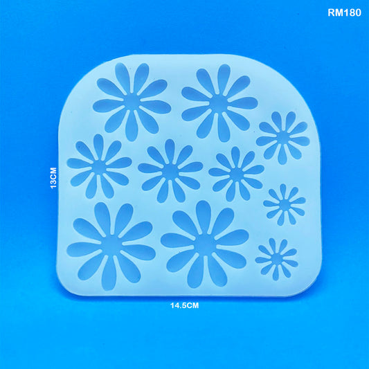 Gift To Love | Silicone Mold 10 Flower | Code : RM180