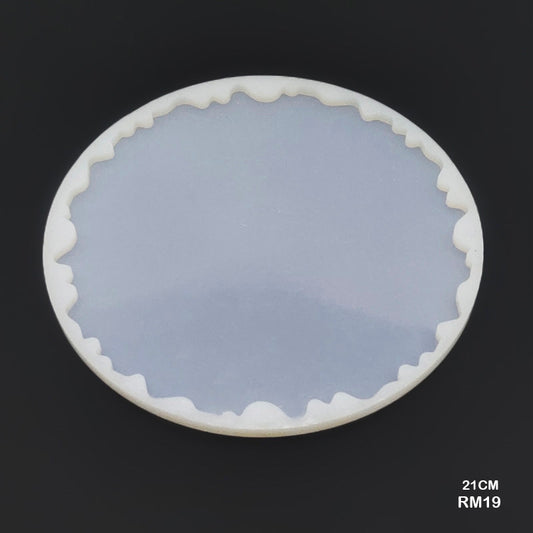 Gift To Love | Silicon Mold Round Agate | Size : 21 Cm | Code : RM19