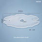 Gift To Love | Silicone Mould | Size : 24.6 X 10.6 Cm | Code : RM2098