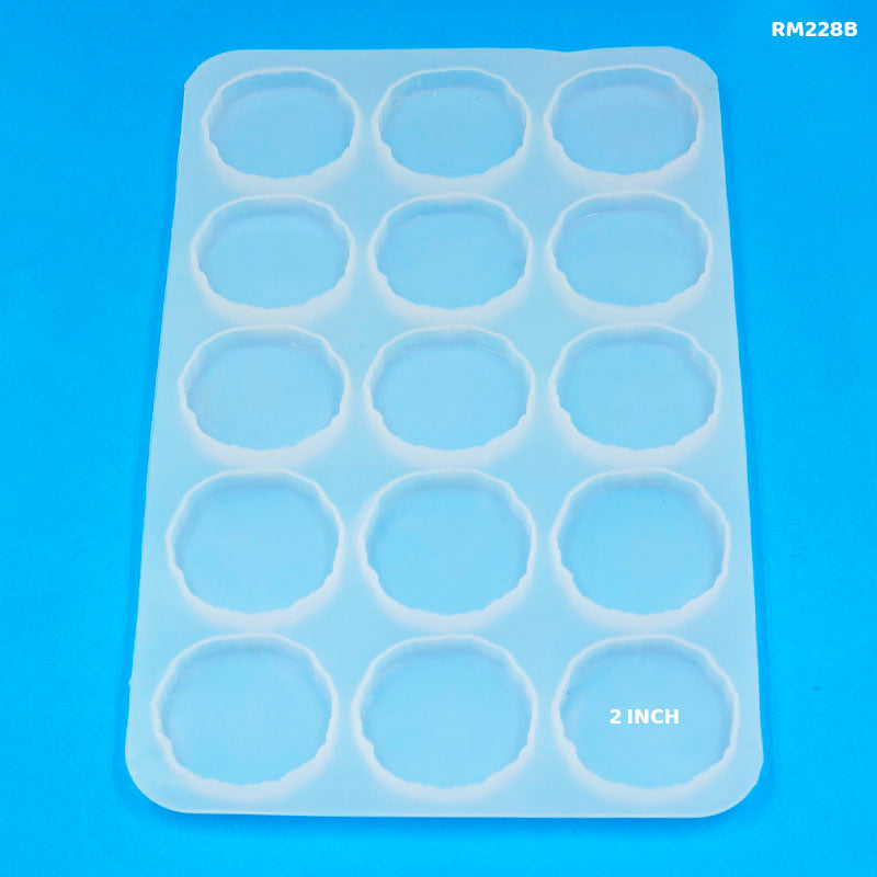 Gift To Love | Silicon Mold 2 Inch Agate | Pcs : 15 Pcs | Code : RM228B