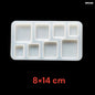 Gift To Love | Silicon Square Mold | Pcs : 8 Cavity | Code : RM238