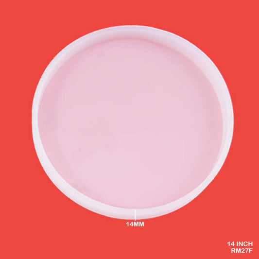 Gift To Love | Silicon Mold Round | Size : 14 Mm X 14 Inch | Code : RM27F