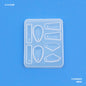 Gift To Love | Silicon Mold | Size : 6.4 X 5 Cm | Code : RM39