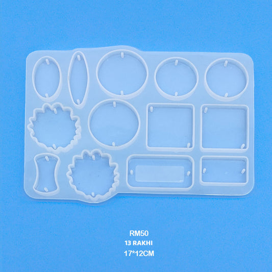 Gift To Love | Silicone Rakhi Mold | Size : 13 X 17 X 12 Cm | Code : RM50