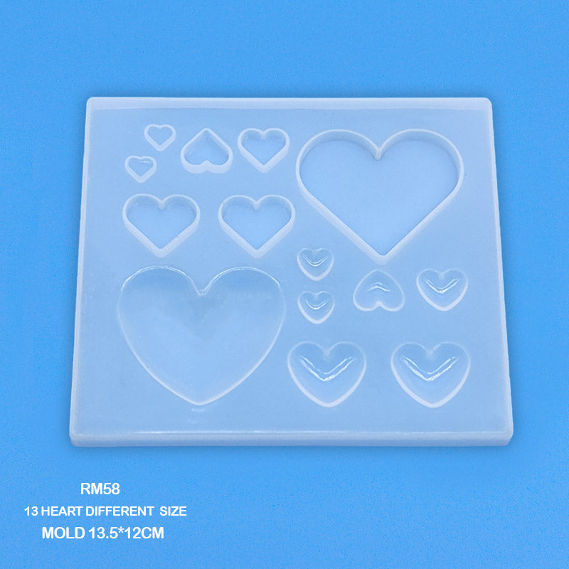 Gift To Love | Silicone Mold | Size : 13.5 X 12 Cm | Code : RM58