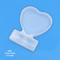 Gift To Love | Silicone Mold Heart Frame | Size : 13 X 10 Cm | Code : RM64