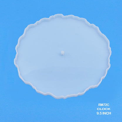 RM72C SILICONE MOLD CLOCK MOULD 9.5"