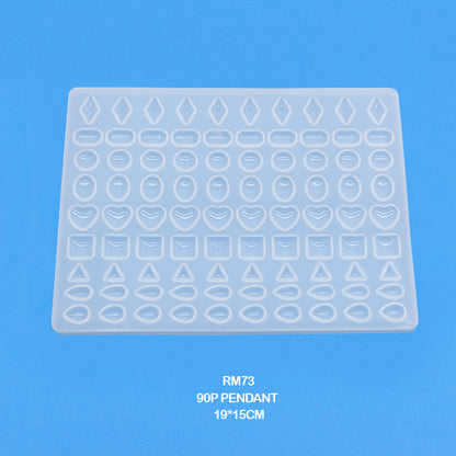 RM73 SILICONE MOLD 90P PENDANT 19*15CM - GIFT TO LOVE