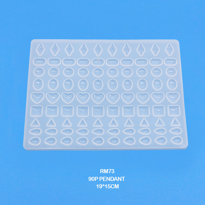 RM73 SILICONE MOLD 90P PENDANT 19*15CM - GIFT TO LOVE