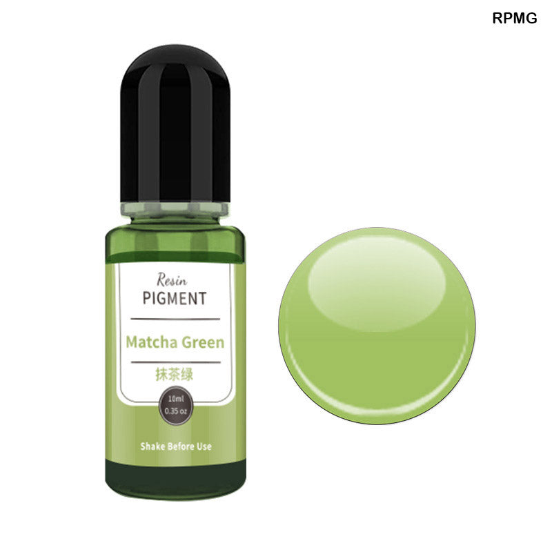 Gift To Love | Resin Pigment | Color : Matcha Green | Size : 10 Ml | Code : RPMG