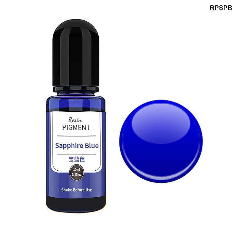 Gift To Love | Resin Pigment | Color : Sapphire Blue | Size : 10 Ml | Code : RPSPB