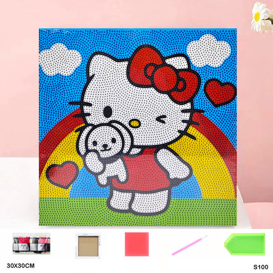 Gift To Love | Diamond Painting Diy Kit | Size : 30 X 30 Cm | Code : S100