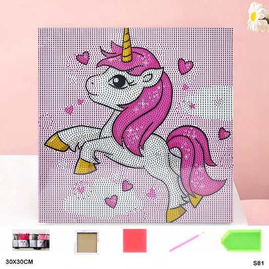 Gift To Love | Diamond Painting Diy Kit | Size : 30 X 30 Cm | Code : S81