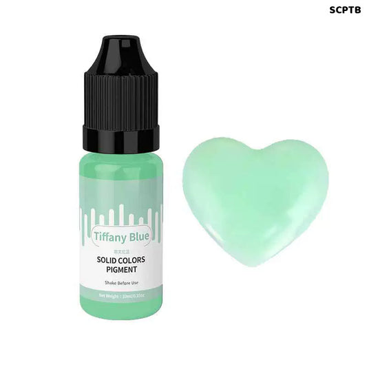 Gift To Love | Solid Color Pigment | Color : Tiffany Blue | Size : 10 Ml | Code : SCPTB