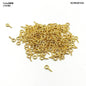 Gift To Love | Screw Steel | Color : Gold | Size : 1 Mm X 4 Mm X 8 Mm | Pcs : 10 Gm | Code : SCREW10G