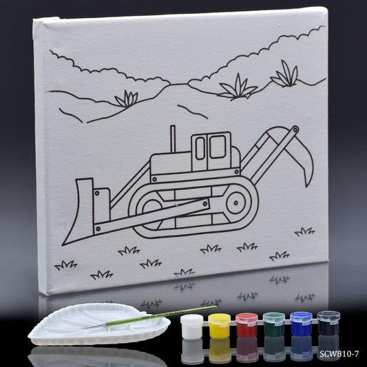 Gift To Love | Stretched Canvas With Print Jcb | Size : 8 X 10 Inch | Code : SCW810-7