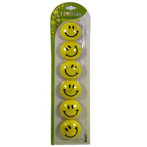 Gift To Love | Magnetic Button Smile 6pcs | Code : SFM6-30MM
