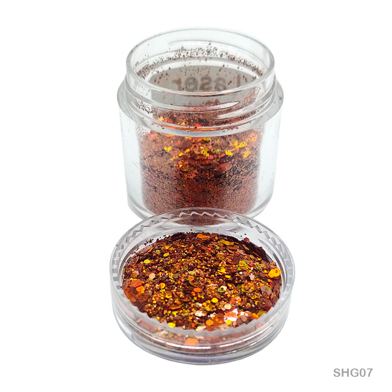 Gift To Love | Shimmer Glitter | Color : Laser Bronzed | Code : SHG07