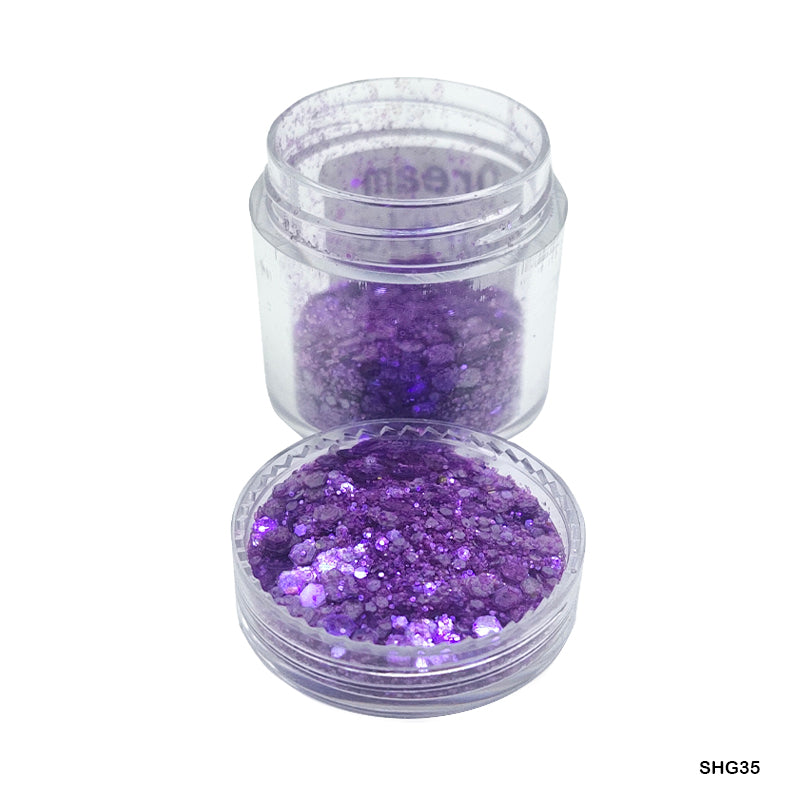 Gift To Love | Shimmer Glitter | Color : Dream Purple | Code : SHG35