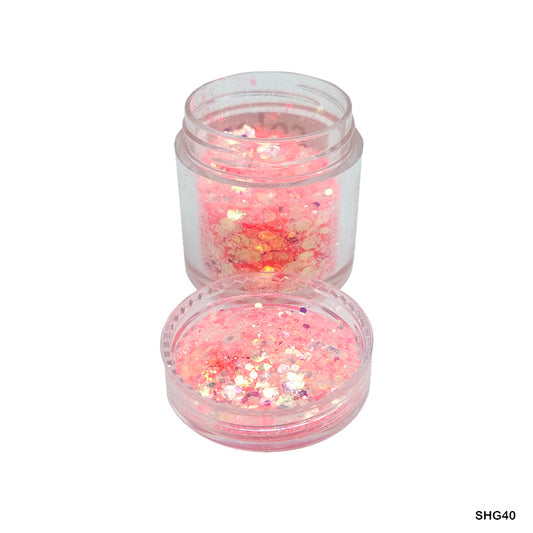 Gift To Love | Shimmer Glitter | Color : Red | Code : SHG40